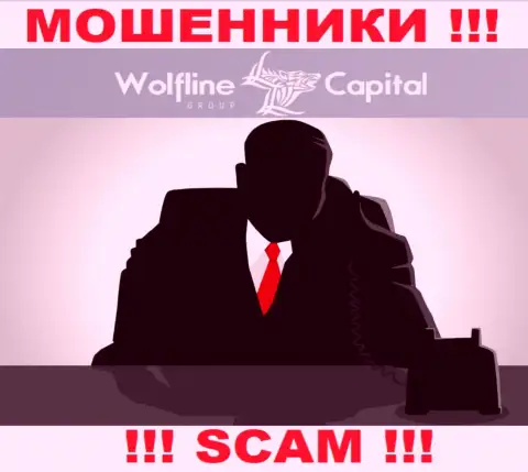 Не тратьте время на поиск информации о Администрации Wolfline Capital, все сведения тщательно скрыты
