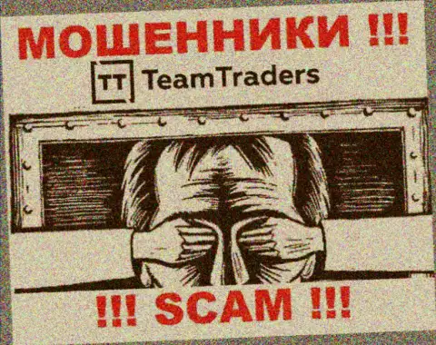 Советуем избегать Team Traders - можете остаться без финансовых активов, ведь их работу абсолютно никто не регулирует