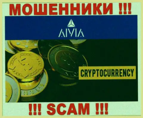 Aivia, работая в сфере - Crypto trading, грабят клиентов