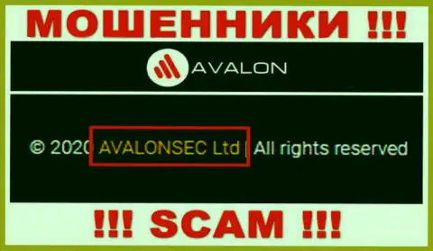 АвалонСек - это КИДАЛЫ, а принадлежат они AvalonSec Ltd