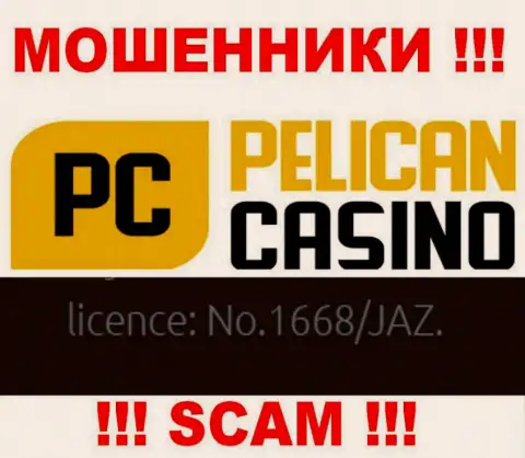 Хоть PelicanCasino Games и представили свою лицензию на сайте, они в любом случае ВОРЮГИ !