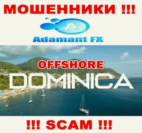 Adamant FX свободно обманывают, потому что находятся на территории - Dominika
