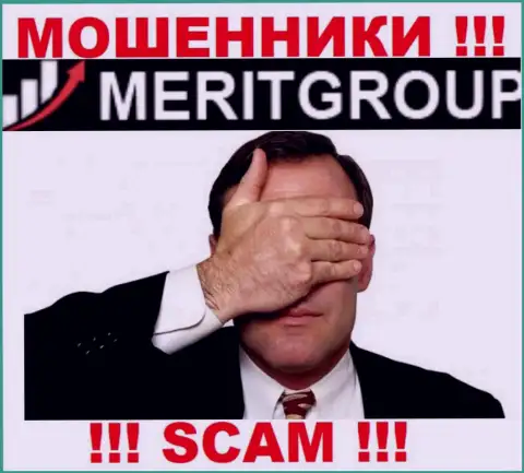MeritGroup - это очевидные интернет-обманщики, работают без лицензии на осуществление деятельности и без регулятора