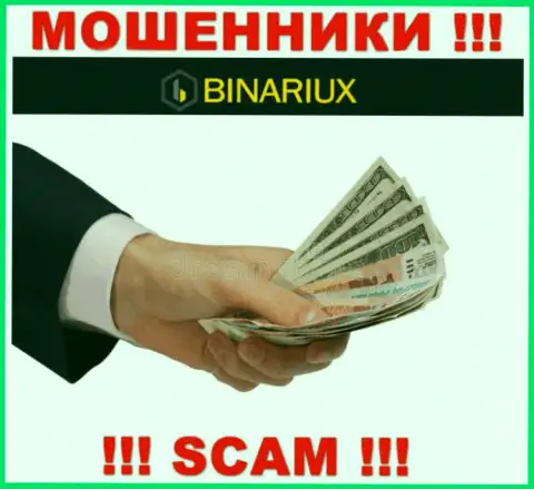 Binariux Net - это капкан для наивных людей, никому не рекомендуем иметь дело с ними