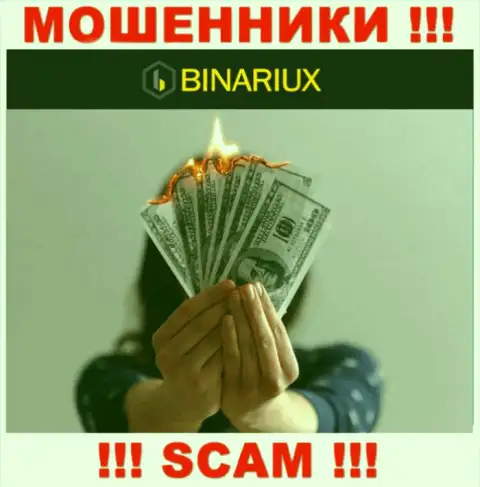Вы сильно ошибаетесь, если вдруг ждете доход от совместной работы с организацией Binariux - они МОШЕННИКИ !!!