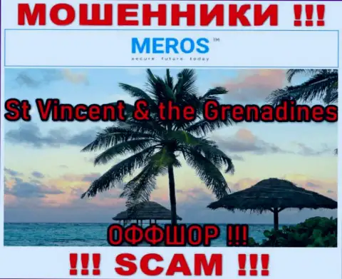St Vincent & the Grenadines - это официальное место регистрации организации MerosTM