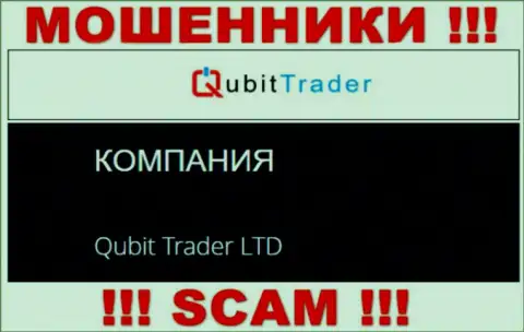 КьюбитТрейдер - это internet аферисты, а владеет ими юридическое лицо Qubit Trader LTD