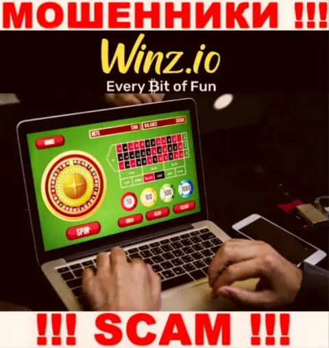 Направление деятельности internet-мошенников Винз - Casino, однако знайте это разводилово !!!
