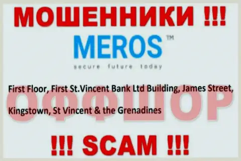 Старайтесь держаться как можно дальше от офшорных воров Meros TM ! Их адрес - First Floor, First St.Vincent Bank Ltd Building, James Street, Kingstown, St Vincent & the Grenadines