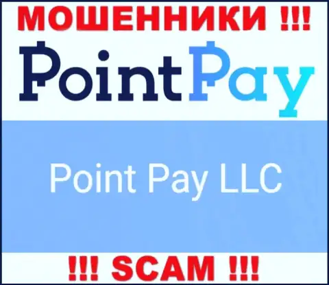 Юридическое лицо жуликов ПоинтПэй Ио это Point Pay LLC, информация с веб-портала махинаторов