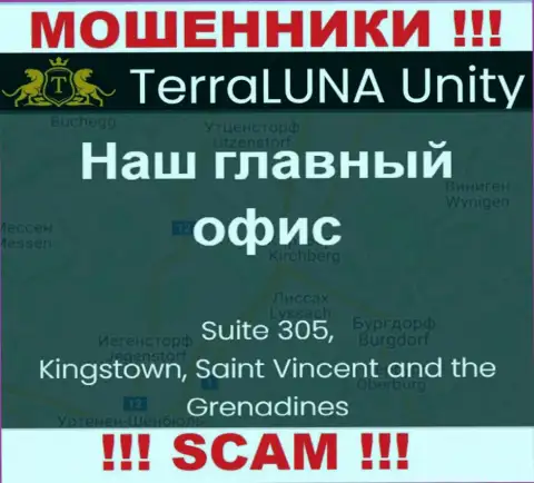 Совместно сотрудничать с организацией TerraLunaUnity рискованно - их оффшорный адрес регистрации - Suite 305, Kingstown, Saint Vincent and the Grenadines (инфа с их сайта)