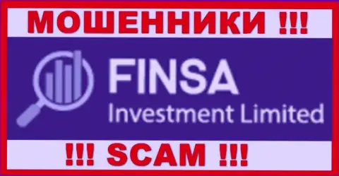 Finsa Investment Limited - это SCAM !!! МАХИНАТОР !!!