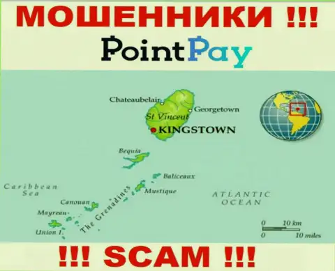 Поинт Пэй ЛЛК это махинаторы, их место регистрации на территории St. Vincent & the Grenadines