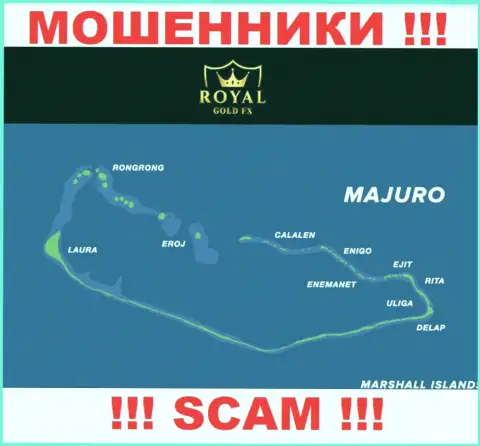 Советуем избегать сотрудничества с интернет мошенниками РоялГолдФх, Majuro, Marshall Islands - их юридическое место регистрации