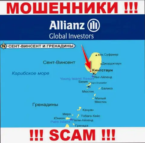 Allianz Global Investors свободно дурачат, т.к. расположены на территории - Kingstown, St. Vincent and the Grenadines