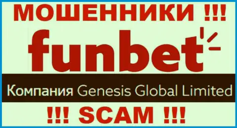Инфа об юридическом лице конторы ФанБет, им является Genesis Global Limited