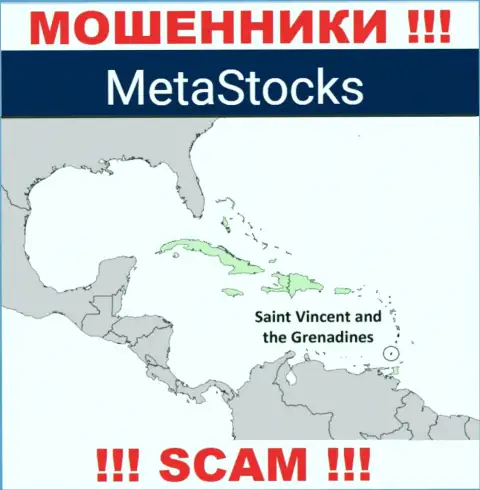 Из компании MetaStocks вложения возвратить невозможно, они имеют офшорную регистрацию - Сент-Винсент и Гренадины