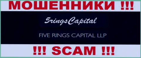 Компания FiveRings Capital находится под крышей конторы Фиве Рингс Капитал ЛЛП