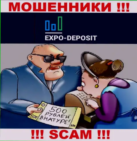 Не доверяйте Expo-Depo, не перечисляйте еще дополнительно деньги