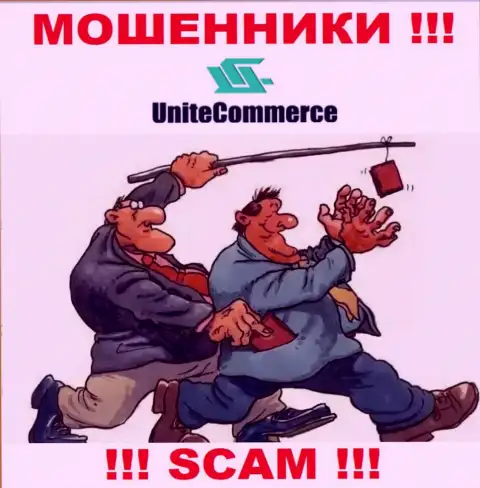 Unite Commerce обманным образом Вас могут затянуть к себе в компанию, остерегайтесь их
