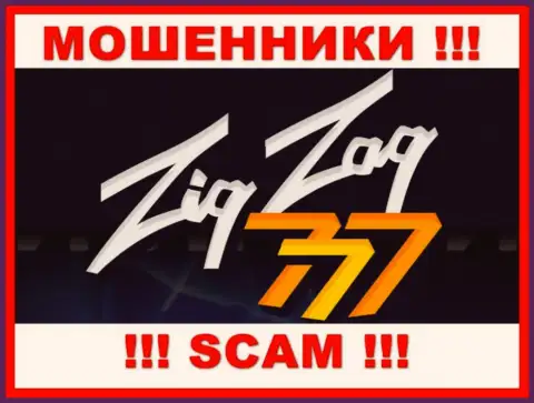 Лого АФЕРИСТА Zig Zag 777