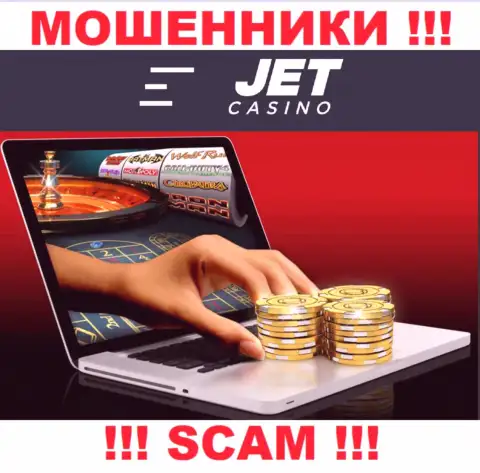 Jet Casino оставляют без средств неопытных клиентов, действуя в области Интернет казино