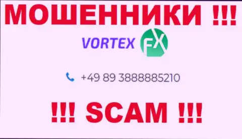 Вам начали звонить интернет-воры Vortex-FX Com с различных номеров ? Отсылайте их как можно дальше