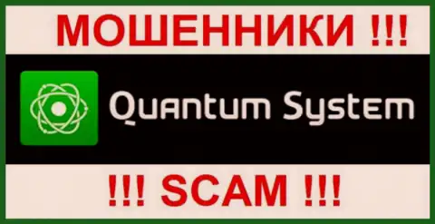 Лого мошеннической FOREX брокерской конторы Quantum-System Org
