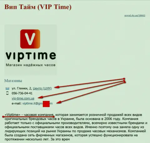 Шулеров представил СЕО оптимизатор, владеющий web-сервисом вип-тайм ком юа (продают часы)